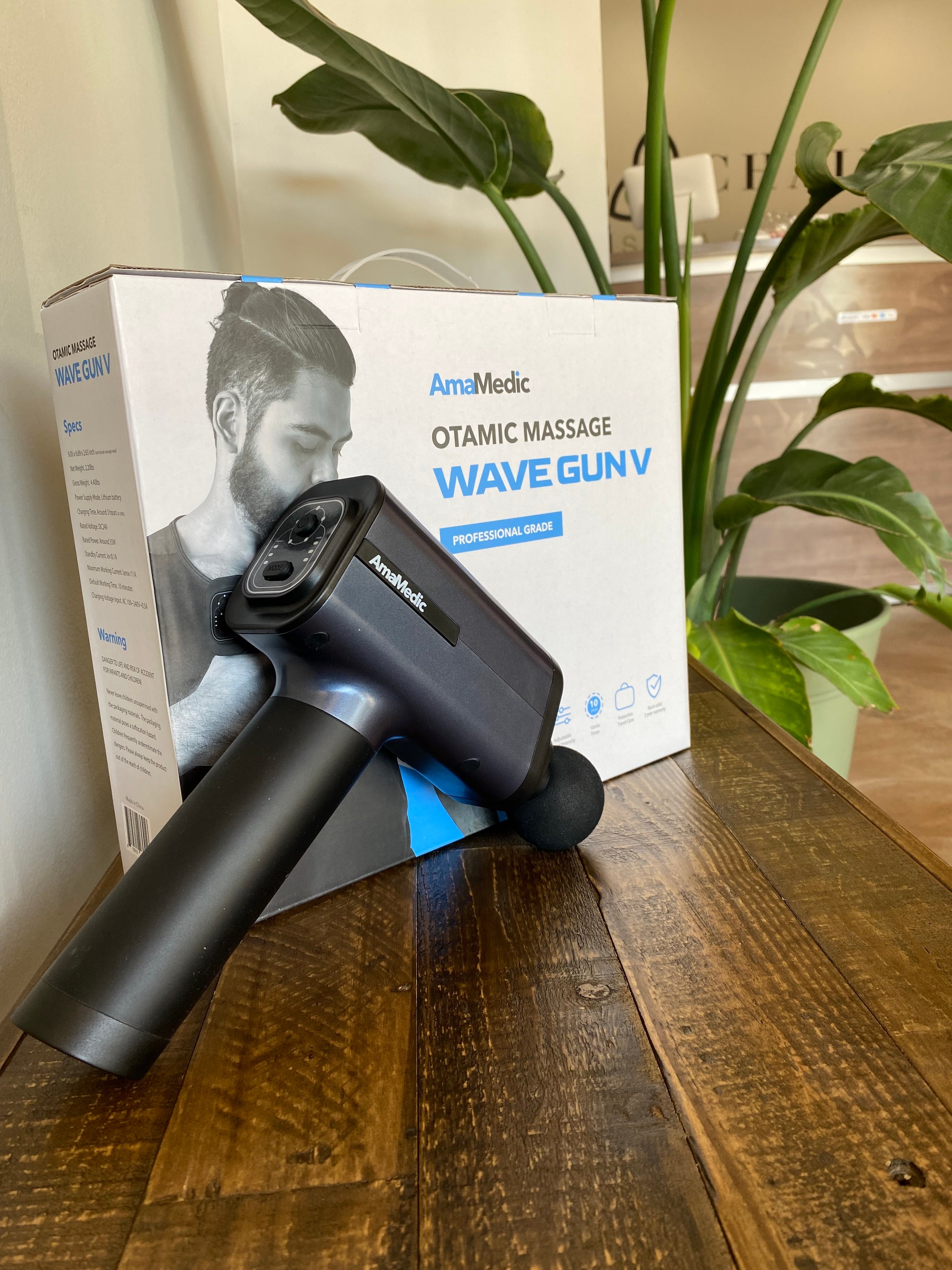 Otamic Massage Wave Gun V by AmaMedic